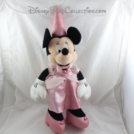 Plush fairy Minnie DISNEYLAND PARIS hat pink dress