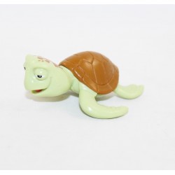 Figurine Crush tortue DISNEY PIXAR Bandai Le Monde de Nemo tortue de mer pvc 6 cm