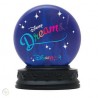 Snow luminous globe Disney Dreams DISNEYLAND PARIS castle Bell Simba ... flat ball 15 cm