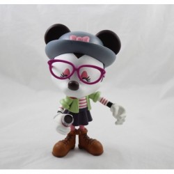 Figurine Minnie DISNEY Hipster Minnie vinylmation lunettes 21 cm