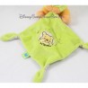 Doudou disguised as green rabbit Disney Tigger NICOTOY handkerchief