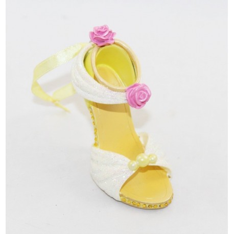 Mini scarpa decorativa Belle DISNEY PARKS La Bella e la Bestia ornamento Sketchbook 8 cm
