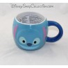 Mug en relief Stitch DISNEY STORE Tsum Tsum tasse bleue en céramique 3D 10 cm