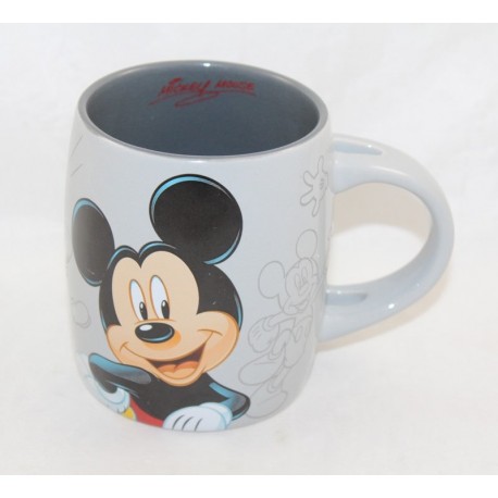 Mug à cuillère Mickey Mouse DISNEYLAND PARIS gris Disney 11cm