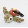 Keychain plush Squizz turtle DISNEY STORE The World of Nemo 12 cm