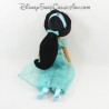Bambola di peluche Jasmine DISNEYLAND PARIS Aladdin abito verde raso 48 cm