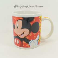 Mug Mickey DISNEY Bonbon Buddies rouge blanc 9 cm