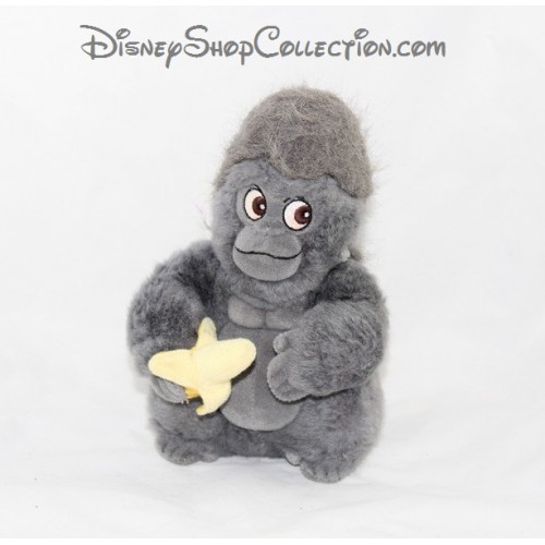 Plush Tok monkey DISNEYLAND PARIS Tarzan banana gray Disney 22 cm ...