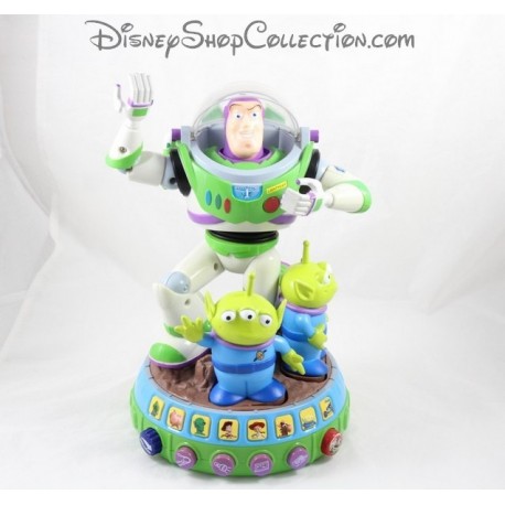 Toy interactive Buzz Lightyear and aliens IMC TOYS Toy Story tells a story in french