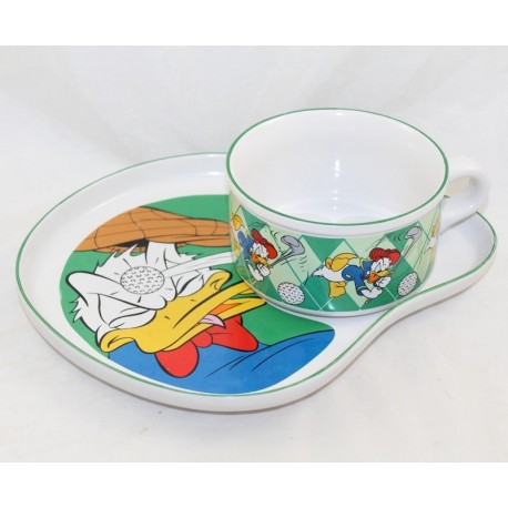 Set plate and bowl STUDIO MOONFLOWER Donald porcelain