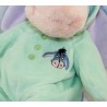Plüschiger Esel Bourriquet DISNEY NICOTOY Pyjama Kapuze grün 30 cm