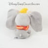 Plüschelefant Dumbo DISNEY grauer Kragen gelb orange Hut gelb 20 cm