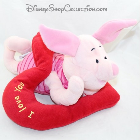 Plush PigLET DISNEY I love you Plush PigLET DISNEY I love you