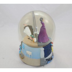 Snow globe musical Lady Tremaine DISNEY Enesco Cendrillon boule à neige rare double face 16 cm
