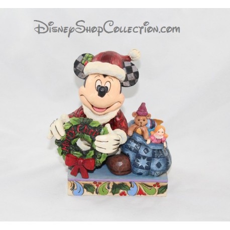 Figurine Mickey DISNEY TRADITIONS Père Noël Merry Christmas Showcase collection