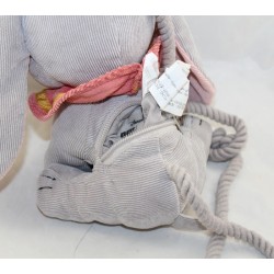 Sac bandoulière Dumbo DISNEY ZARA tissu côtelé gris orange 26 cm