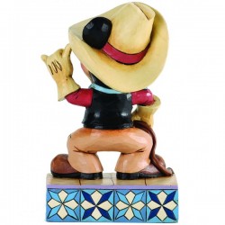 Figurine cowboy Mickey DISNEY TRADITIONS Roundup Showcase collection