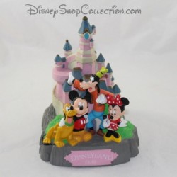 Tirelire Mickey et ses amis DISNEY Chateau Minnie, Dingo et Pluto plastique 21 cm