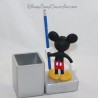 Mickey Disney lápiz olla resina gris negro