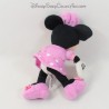 Peluche Minnie NICOTOY Disney classique robe rose