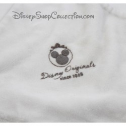 Doudou plat Mickey DISNEY CARREFOUR Disney Originals noeuds beige 21 cm