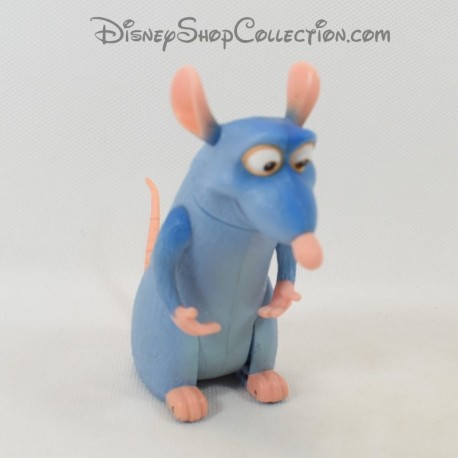 Figura articulada rata Rémy DISNEY PIXAR Azul Ratatouille 10 cm