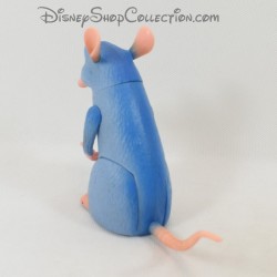 Figurine articulée rat Rémy DISNEY PIXAR Ratatouille bleu 10 cm