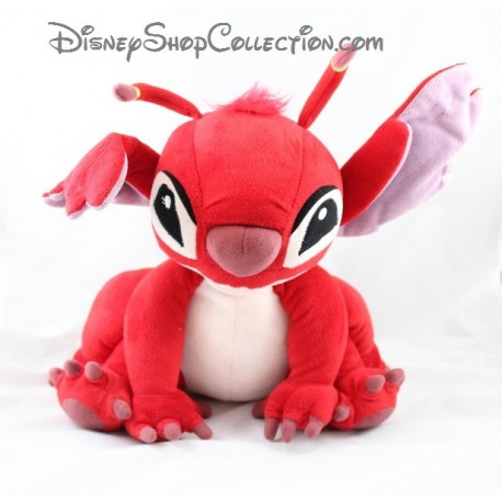 Peluche Doudou Leroy Lilo et Stitch rouge Disney Simba Toys carré