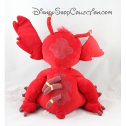 Peluche Leroy Disney Lilo e Stitch seduta rosso Disney 25 cm