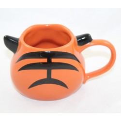 Mug 3D Raja DISNEY PARKS Aladdin tigre de Jasmine orange noir 16 cm