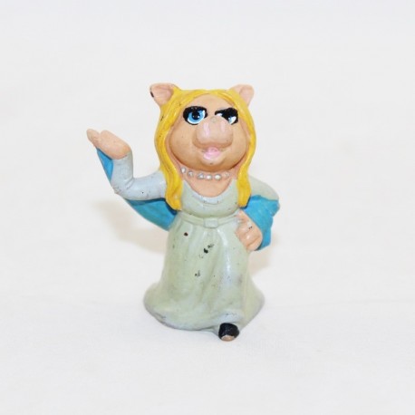 Estatuilla Miss Piggy MUPPET SHOW Peggy el cerdo Schleich Disney 1976