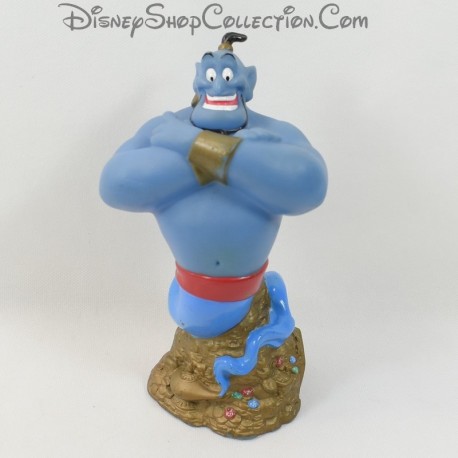 Piggy bank Genius DISNEY Aladdin blue treasure pvc 20 cm