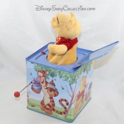 Devil in box Winnie the Pooh DISNEY Crank music box