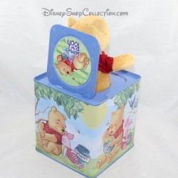 Devil in box Winnie the Pooh DISNEY Crank carillon