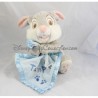 Conejo de peluche Pan Pan DISNEY STORE Thumper cubierta azul satén gris tambor 30 cm