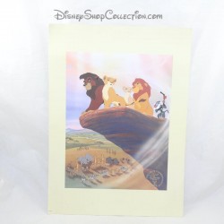 Litografia La Roccia dei Leoni ESCLUSIVA LITOGRAFIA COMMEMORATIVA Disney Il Re Leone 2