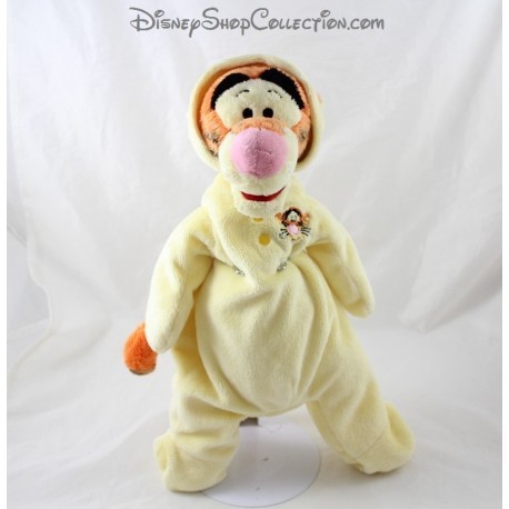 Plush Tigger DISNEY Pyjamas Yellow Nicotoy Hood 35 cm