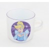 Tasse Cinderella DISNEY Princess Tasse weiß und lila Keramik 8 cm