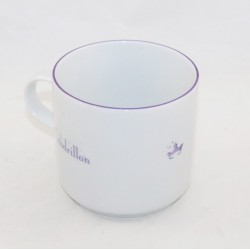 Mug Cendrillon DISNEY Princesse tasse blanc et violet céramique 8 cm