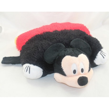 Plüschkissen Mickey DISNEY Kissen Haustiere rot und schwarz 35 cm