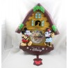 Clock pendulum Mickey and Minnie DISNEY wall house retro plastic style 53 cm