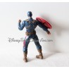 Figurine articulée Captain America MARVEL HASBRO lance bouclier 2013 Disney