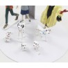 Conjunto de 8 figurillas Los 101 dálmatas DISNEY pvc perros Cruella