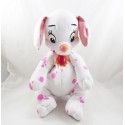 Plüsch Sloe Dalmatiner Hund DISNEY Mattel Vintage Mädchen weiße Tupfen rosa 42 cm