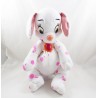 Plush Sloe Dalmatian dog DISNEY Mattel vintage girl white polka dots pink 42 cm