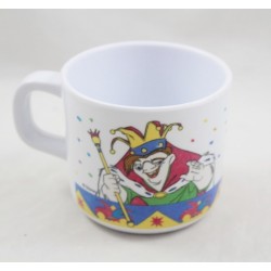 Mug Le Bossu de Notre Dame DISNEY Esmeralda Quasimodo et Djali tasse en melamine 7 cm