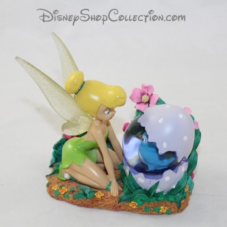 Snow globe fairy Bell DISNEY Peter Pan snowball egg bird 10 cm