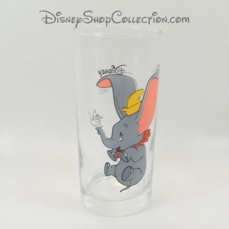 Cristal alto Dumbo DISNEY elefante Dumbo y Timothy 14 cm