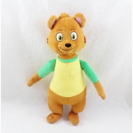 Plush Little Bear DISNEY Goldilocks & Little Green Yellow Bear Goldie & Bear 24 cm