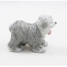 Estatuilla Max perro DISNEY El perrito sirenito del Príncipe Eric gris pvc 5 cm